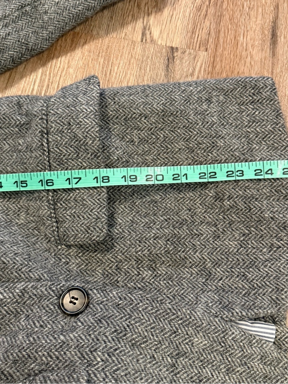 J Crew Sommerset Blazer Graphite English Wool Herringbone Preppy Academia Sz 2 - Picture 10 of 12